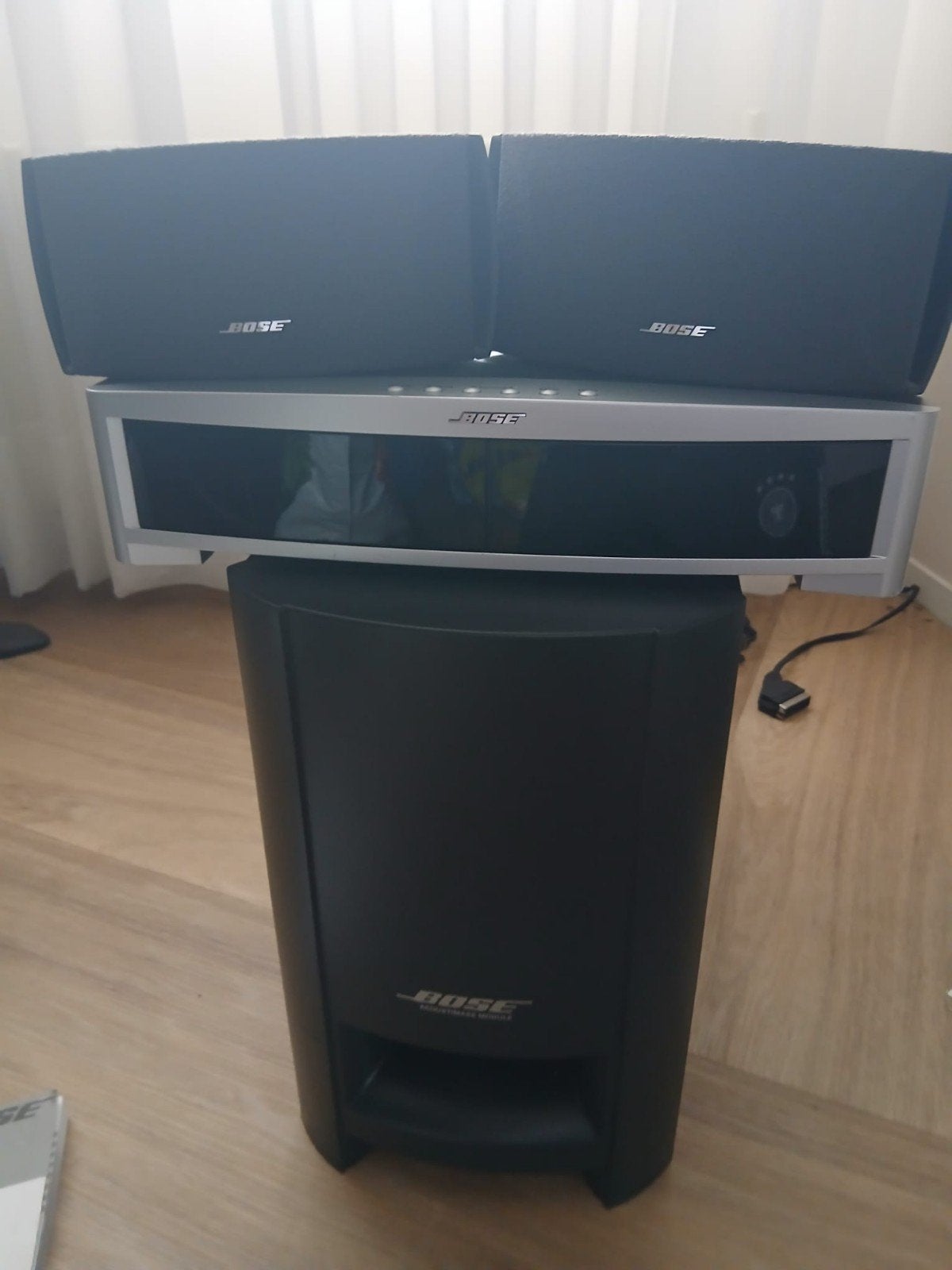 Bose 3·2·1 GS Series II DVD Home Entertainment System, 2.1-systeem, Zo goed als nieuw, Dvd-speler, Ophalen