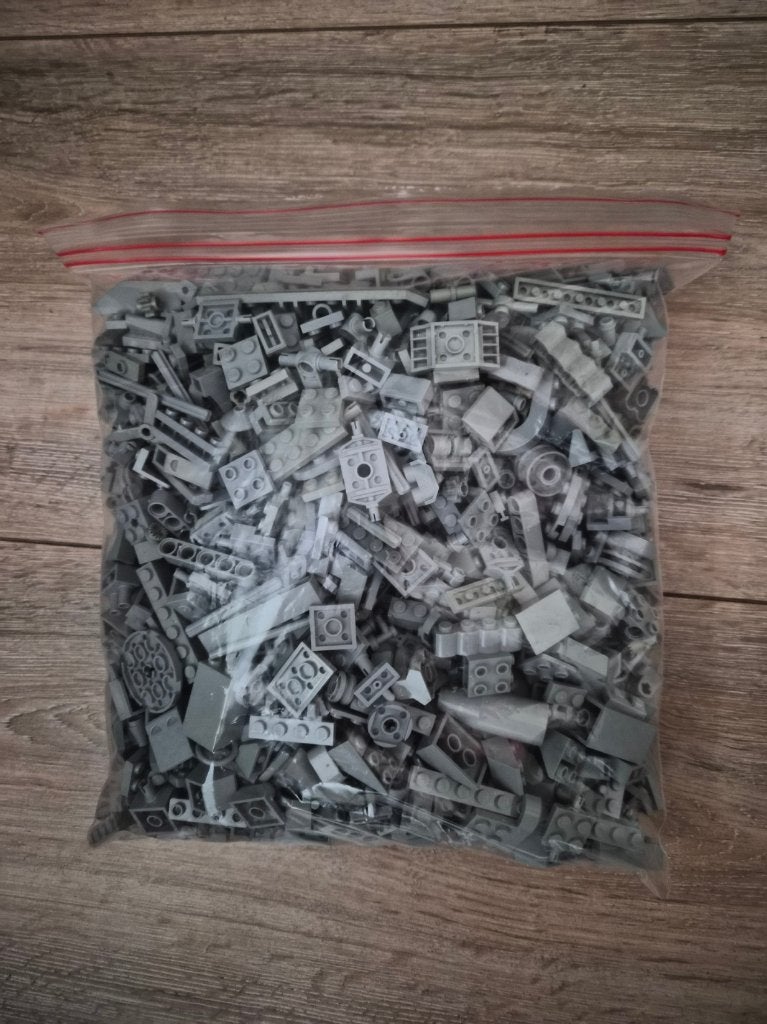 Lego lichtgrijs 1 KG, Kinderen en Baby's, Speelgoed | Duplo en Lego, Ophalen of Verzenden, Gebruikt, Lego