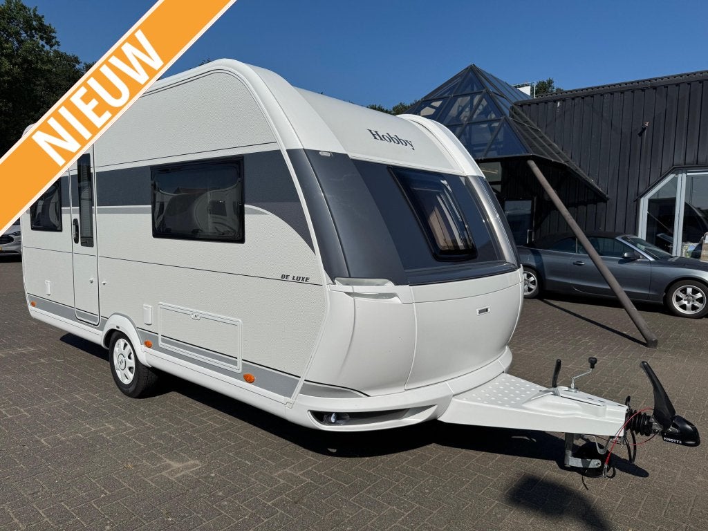 Hobby de Luxe 460 UFE 2026, Caravans en Kamperen, Schokbreker, Rondzit, Hobby, Bedrijf