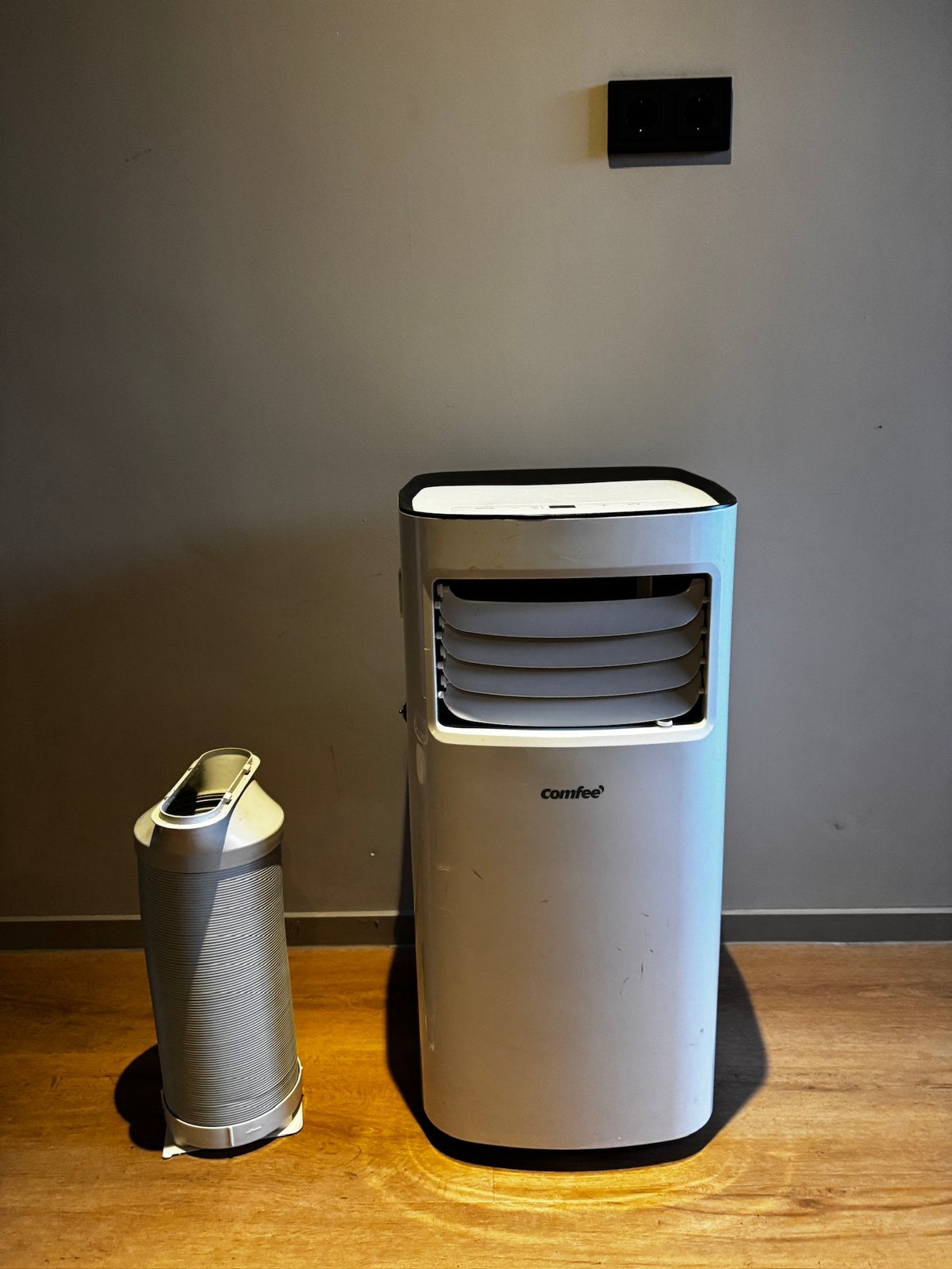 Mobiele airco 7000 BTU, Ophalen, Minder dan 60 m³, 3 snelheden of meer, Zo goed als nieuw