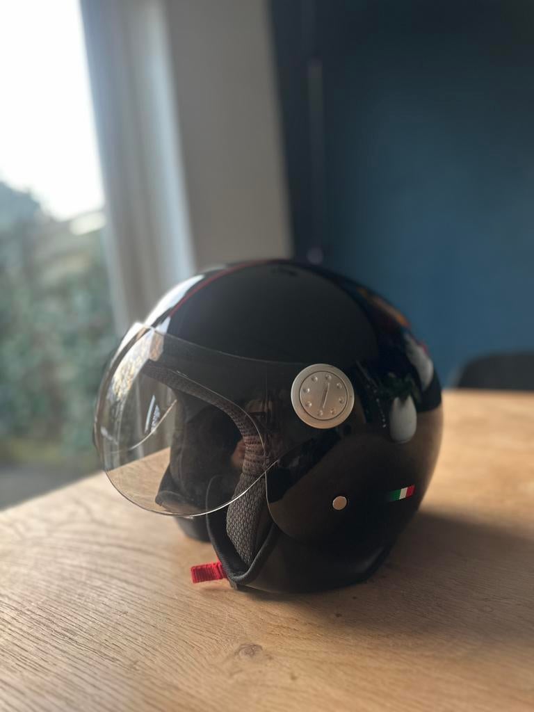 Beon helm glans zwart, Ophalen of Verzenden, Zo goed als nieuw, Medium