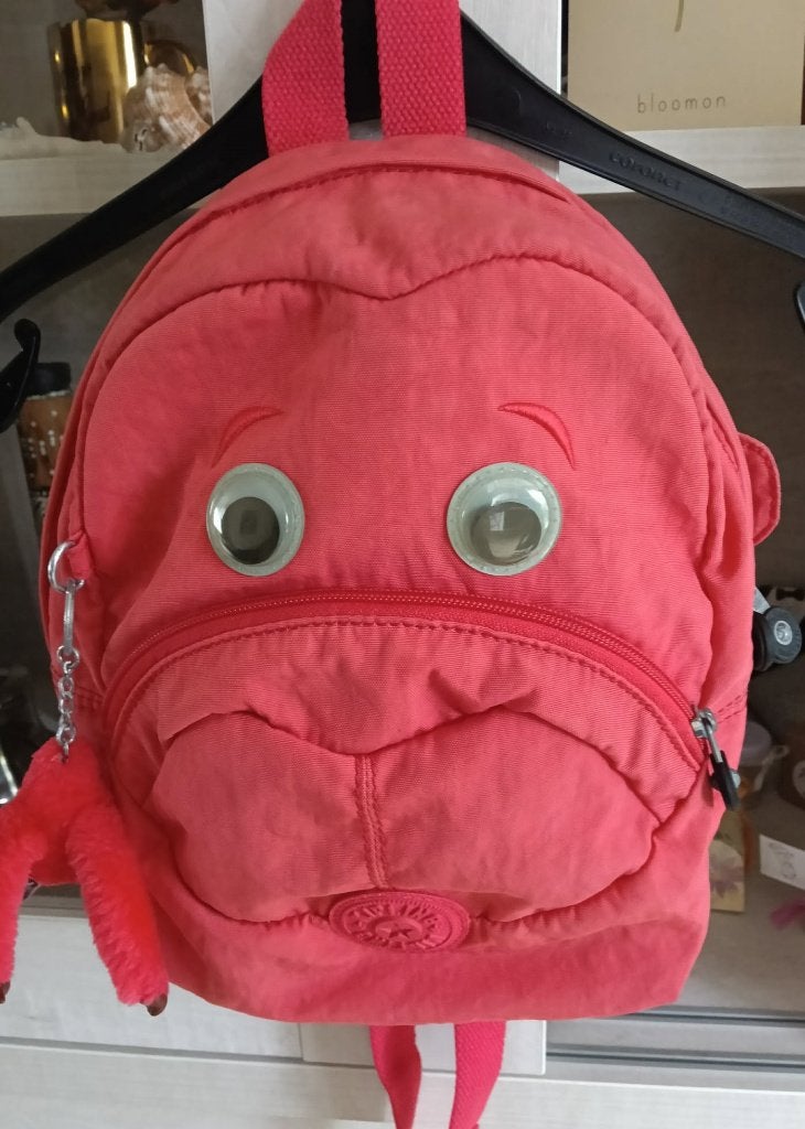 kleine rugzak Kipling roze, Ophalen of Verzenden, Gebruikt