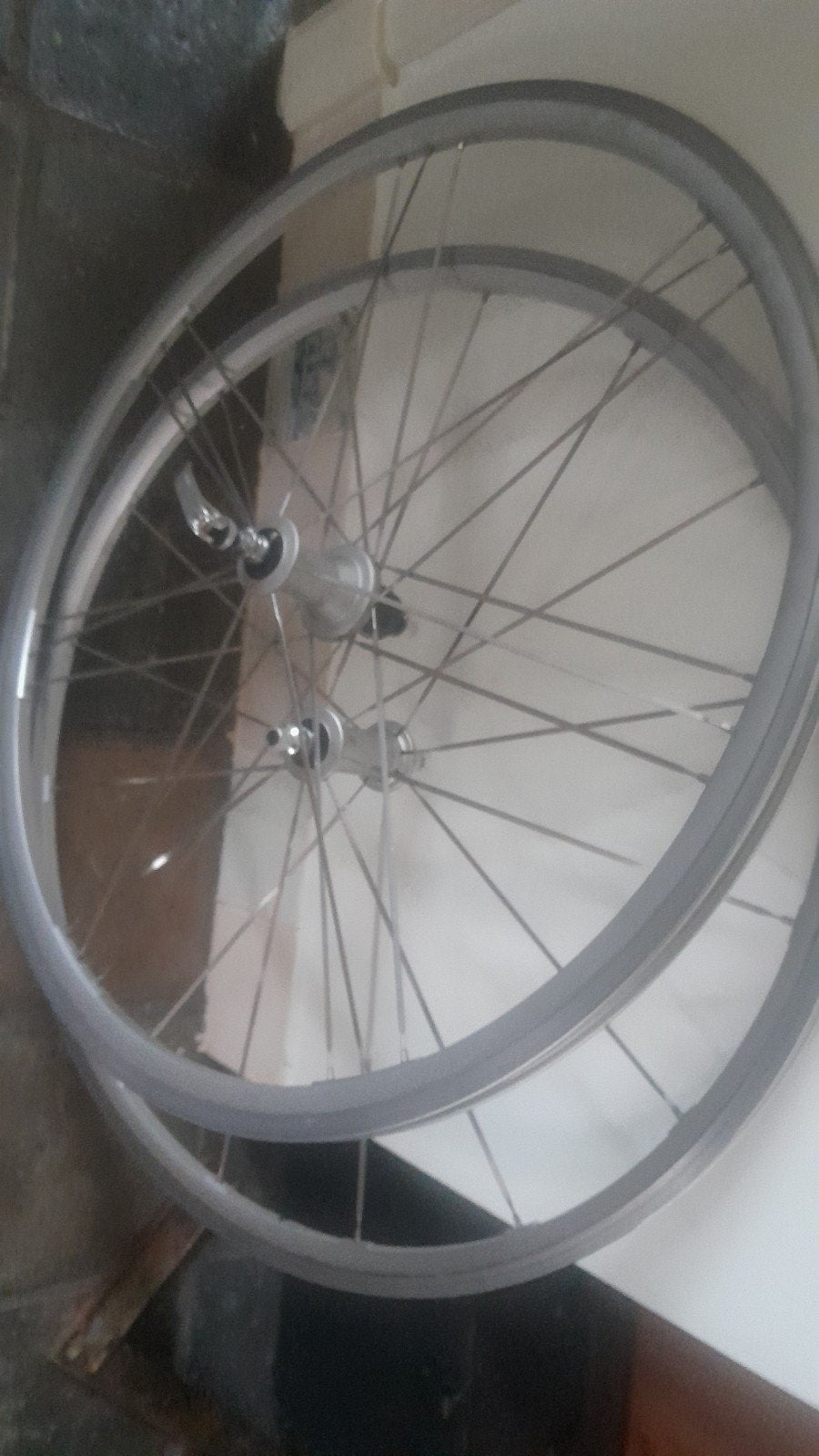 Wielset campagnolo zonda shimano body 16 21 spaaks aero, Wiel, Gebruikt, Campagnolo, Ophalen of Verzenden
