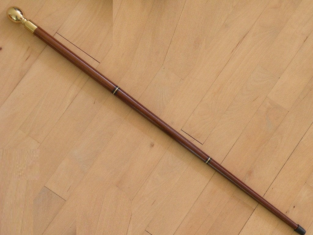 Wandelstok met kompas en flesje. Lengte 89 cm., Ophalen of Verzenden, Opvouwbaar, Zo goed als nieuw