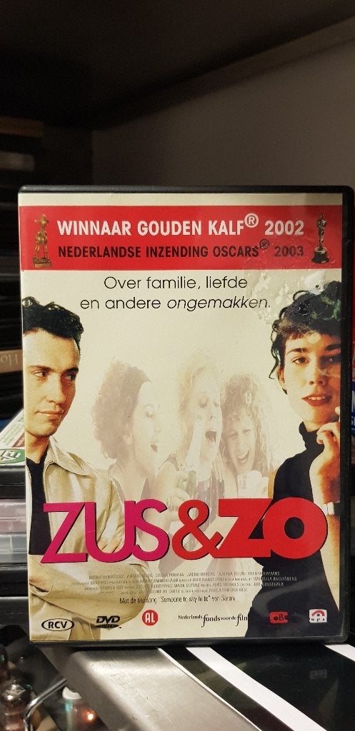 Zus & Zo DVD - Gouden Kalf winnaar  (Z228-247), Nederlands, Romantische komedie, Inclusief doosje, Zo goed als nieuw