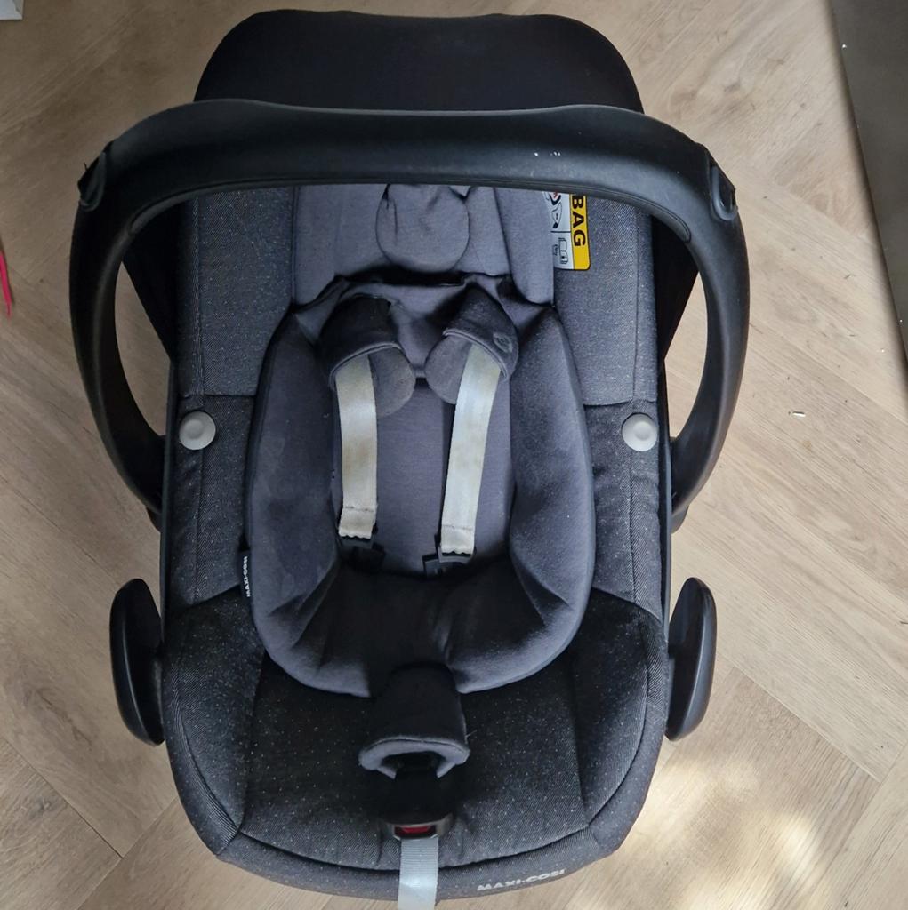 Maxi-Cosi autostoel 0-13 kg, Ophalen, Autogordel, Zijbescherming, Zo goed als nieuw