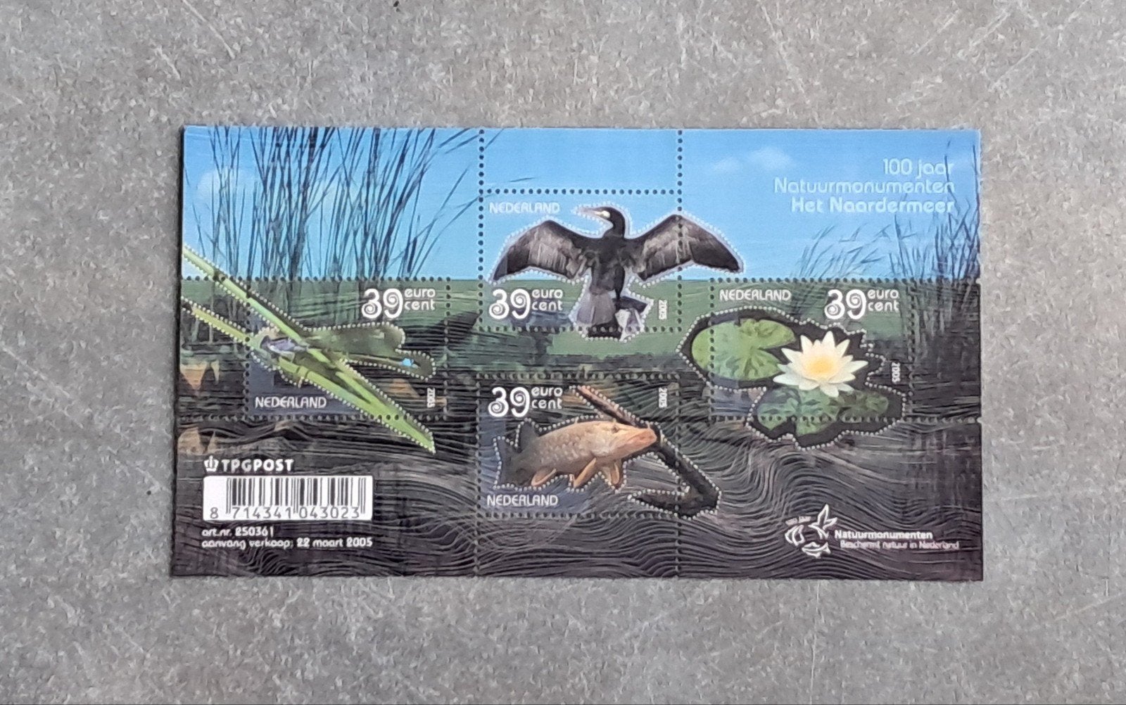 2005- nvph 2335 - Naardermeer - postfris, Ophalen of Verzenden, Na 1940, Postfris