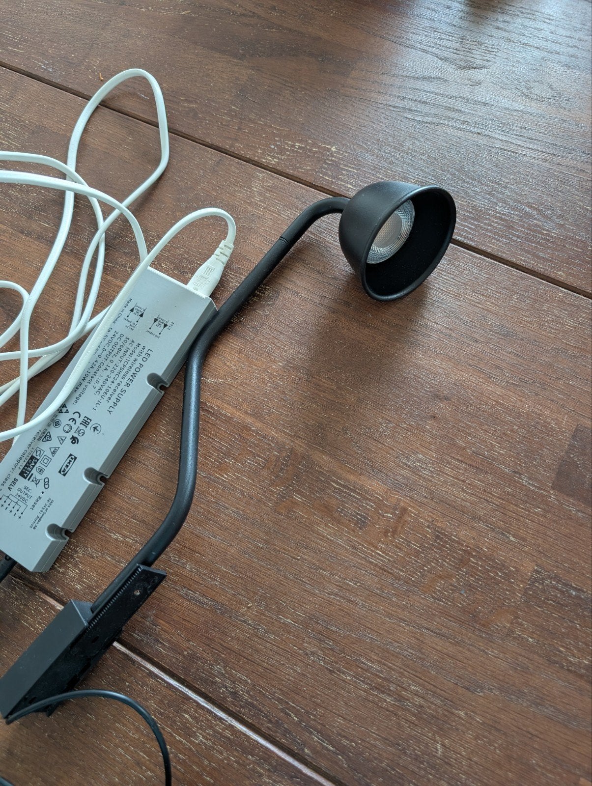 IKEA Tvärdrag kastverlichting + Tradfri driver, Ophalen of Verzenden, Zo goed als nieuw