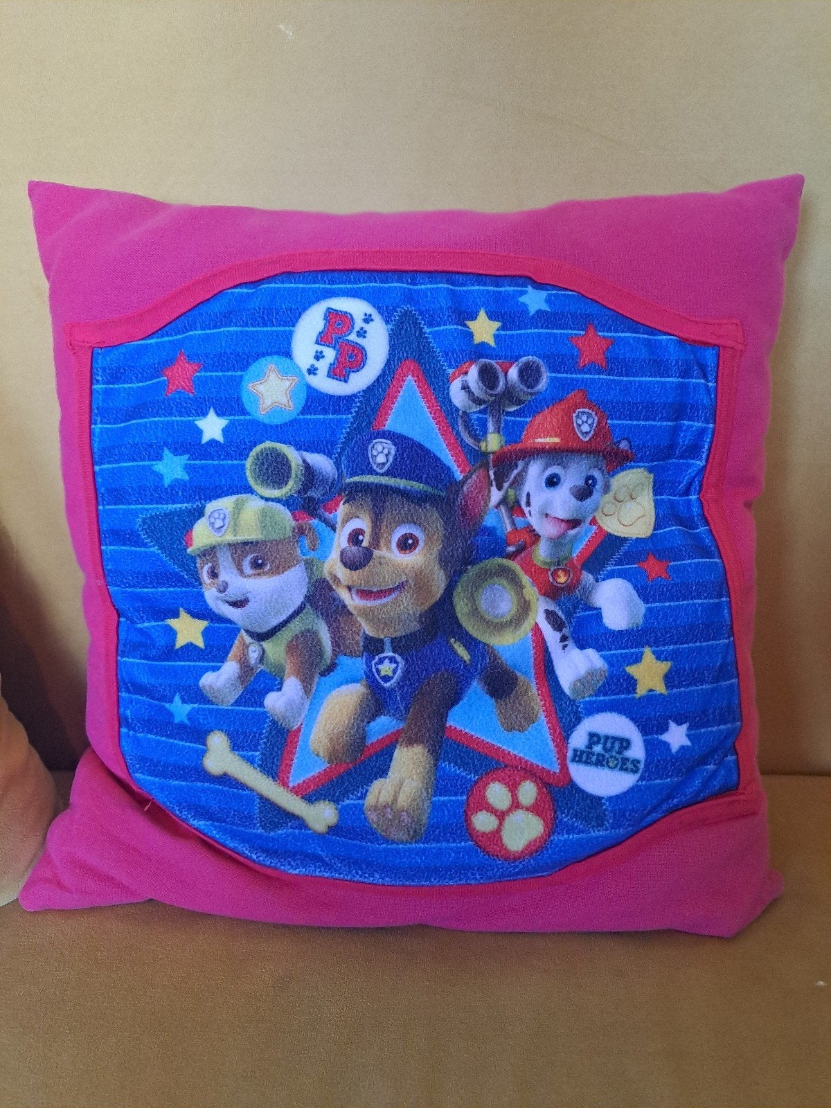 Paw Patrol Kussen, Ophalen, Gebruikt, Met print, Vierkant