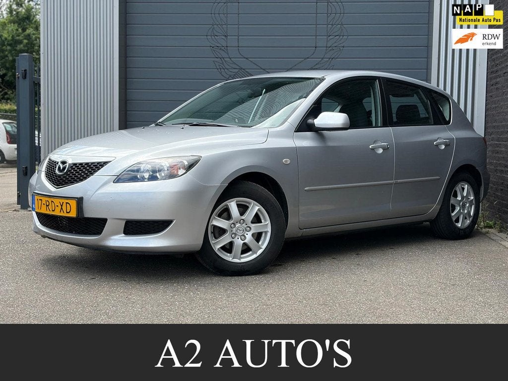 Mazda 3 Sport 1.6 Touring Airco|Nap, Auto's, Mazda, Voorwielaandrijving, 1160 kg, Stof, Gebruikt