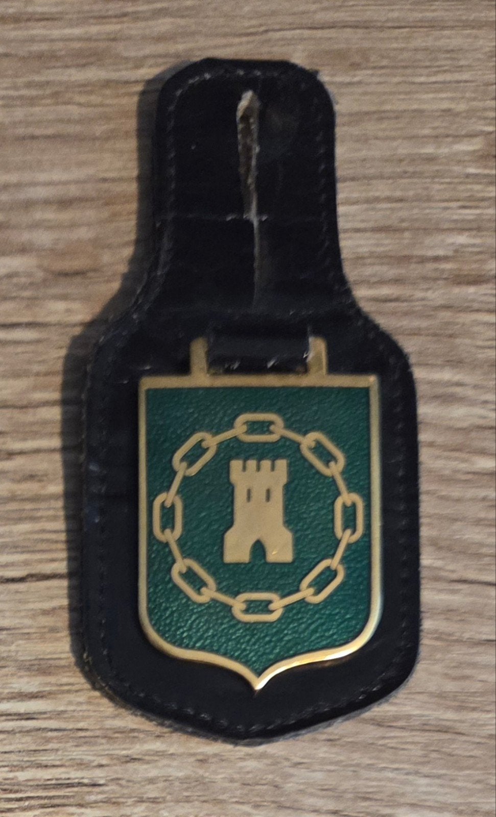 Borstzakhanger DMKL, Verzamelen, Ophalen of Verzenden, Landmacht, Nederland, Embleem of Badge