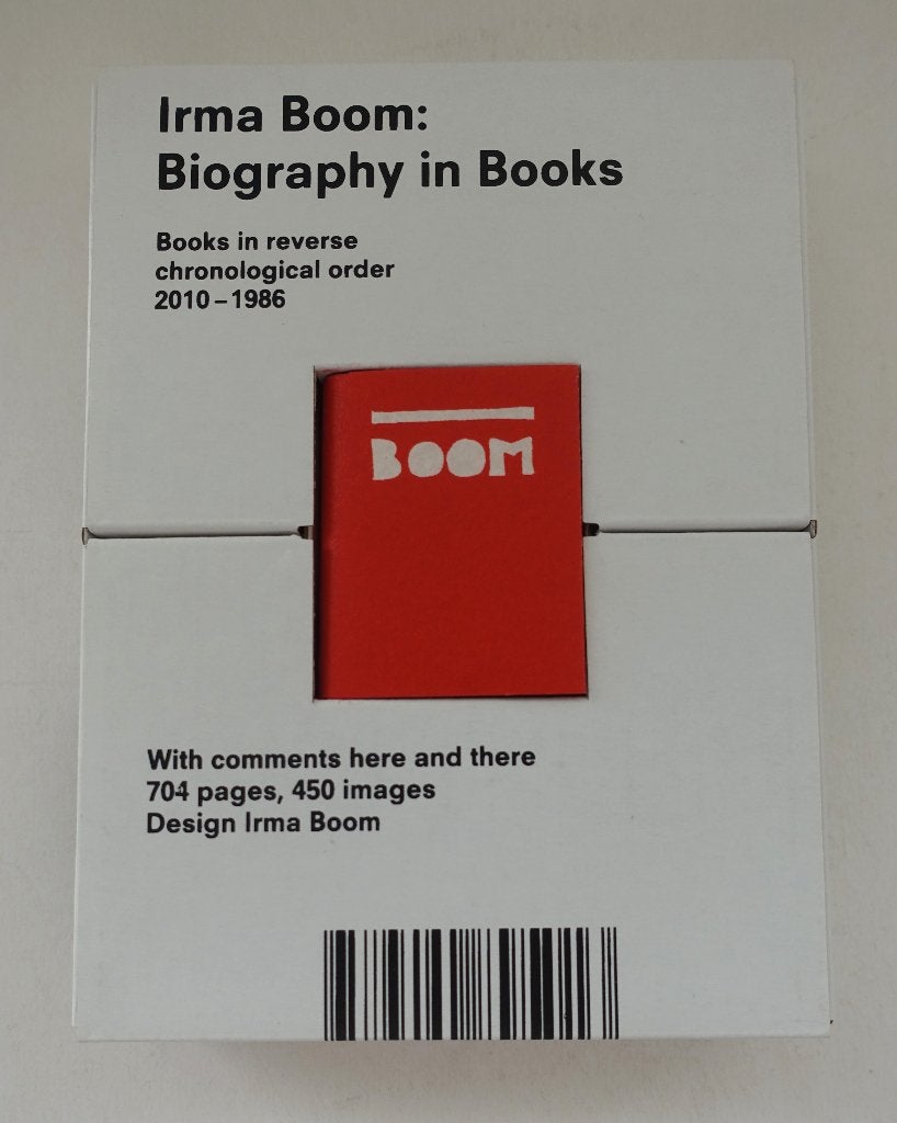 Irma Boom – Biography in Books (1e druk, 2010), Boeken, Nieuw, Ophalen of Verzenden, Irma Boom, Overige onderwerpen