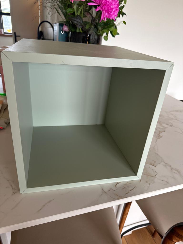 Ikea kubus diep zonder ophangsysteem, Ophalen, Met plank(en), Minder dan 50 cm, Gebruikt