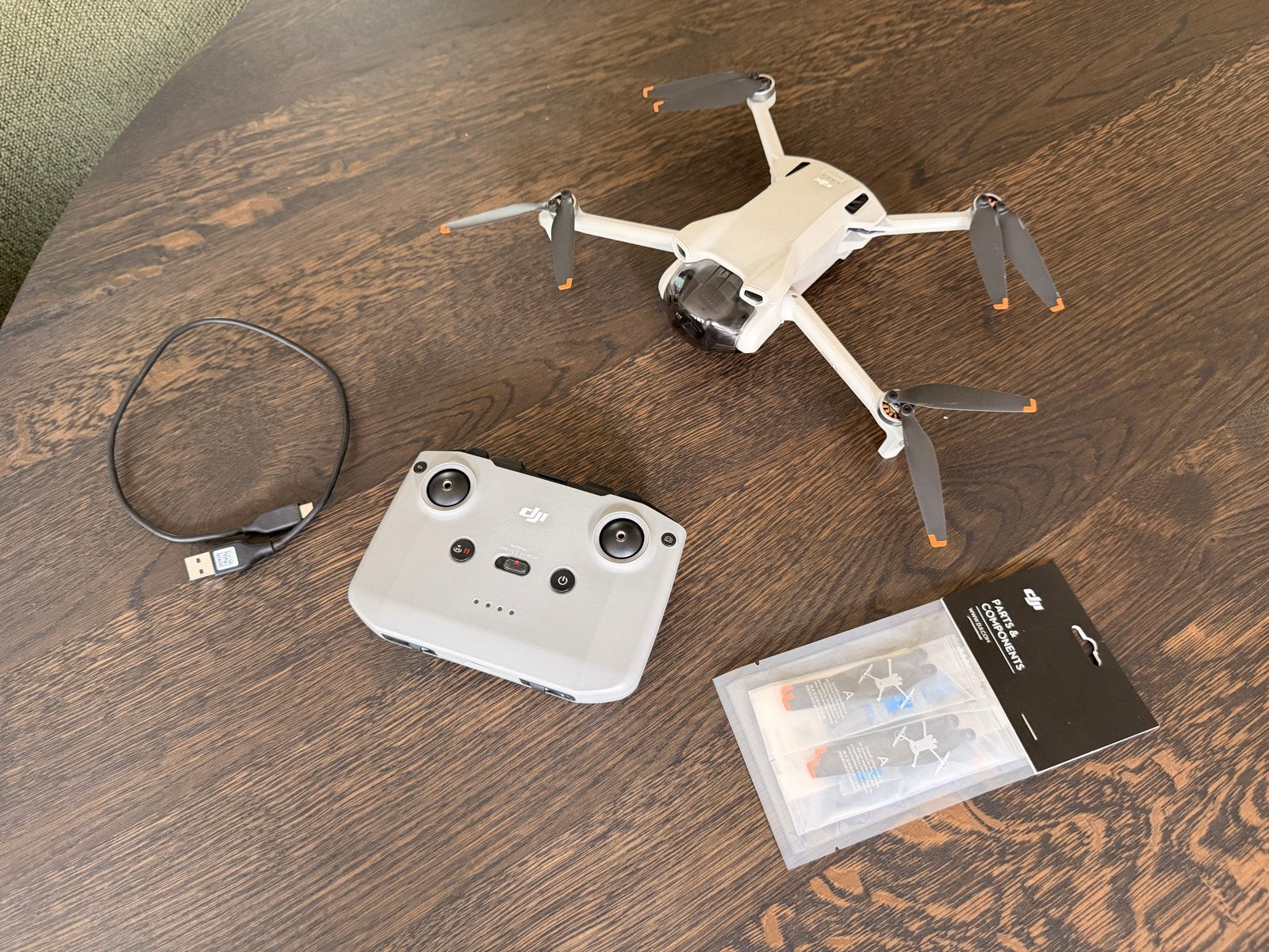 ZGAN DJI Mini 3 4k Drone Complete Set - weinig vlieguren, Ophalen, 30 tot 45 minuten, Cameradrone, 5 tot 10 kilometer