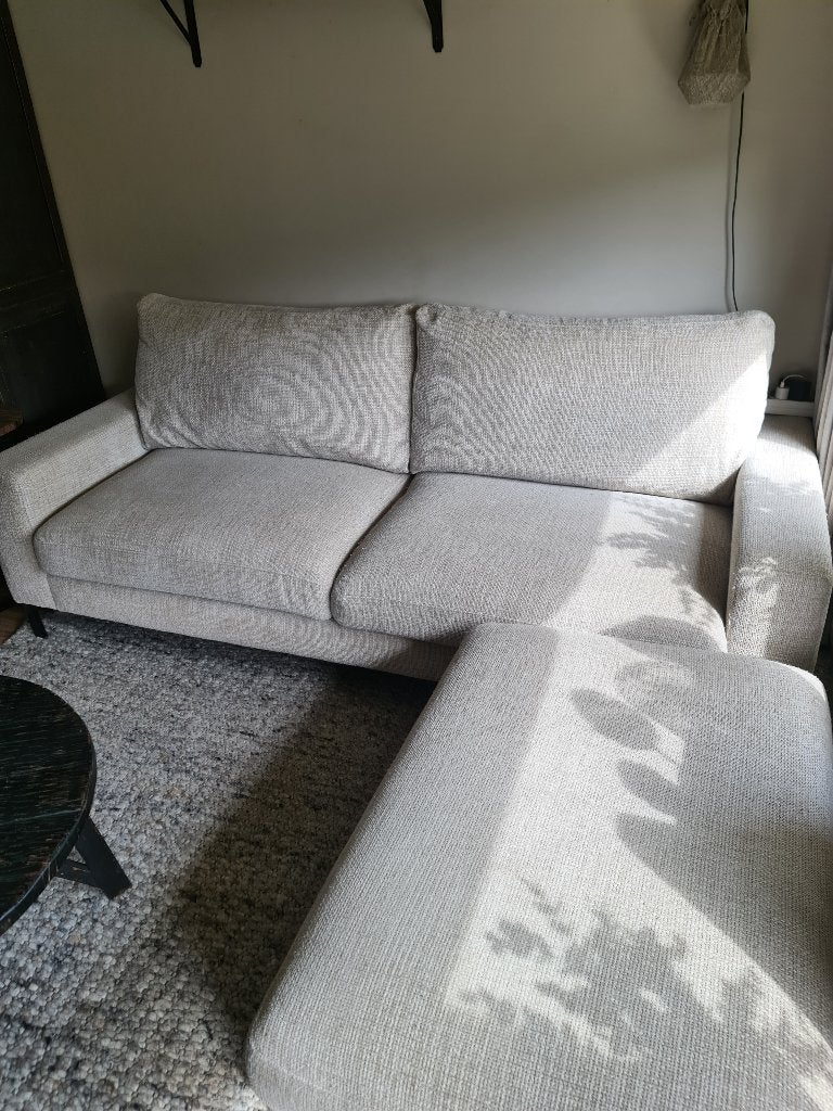 Urban Sofa model 'Lausanne' 3-zits incl. hocker, Huis en Inrichting, Ophalen, Gebruikt, Driepersoons, 75 tot 100 cm