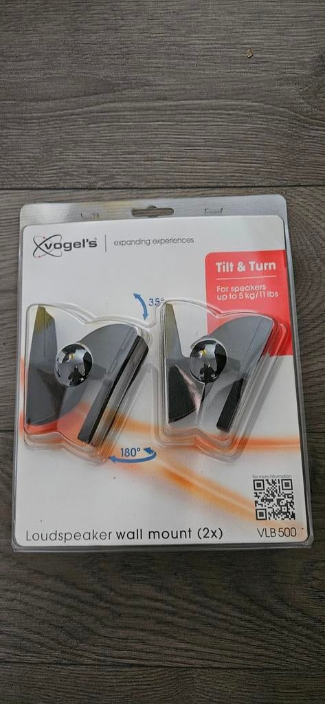6 stuks Vogel's VLB500 muurbeugels (1 nieuw, 2 gebruikt), Ophalen of Verzenden, Nieuw, Overige typen, Overige merken