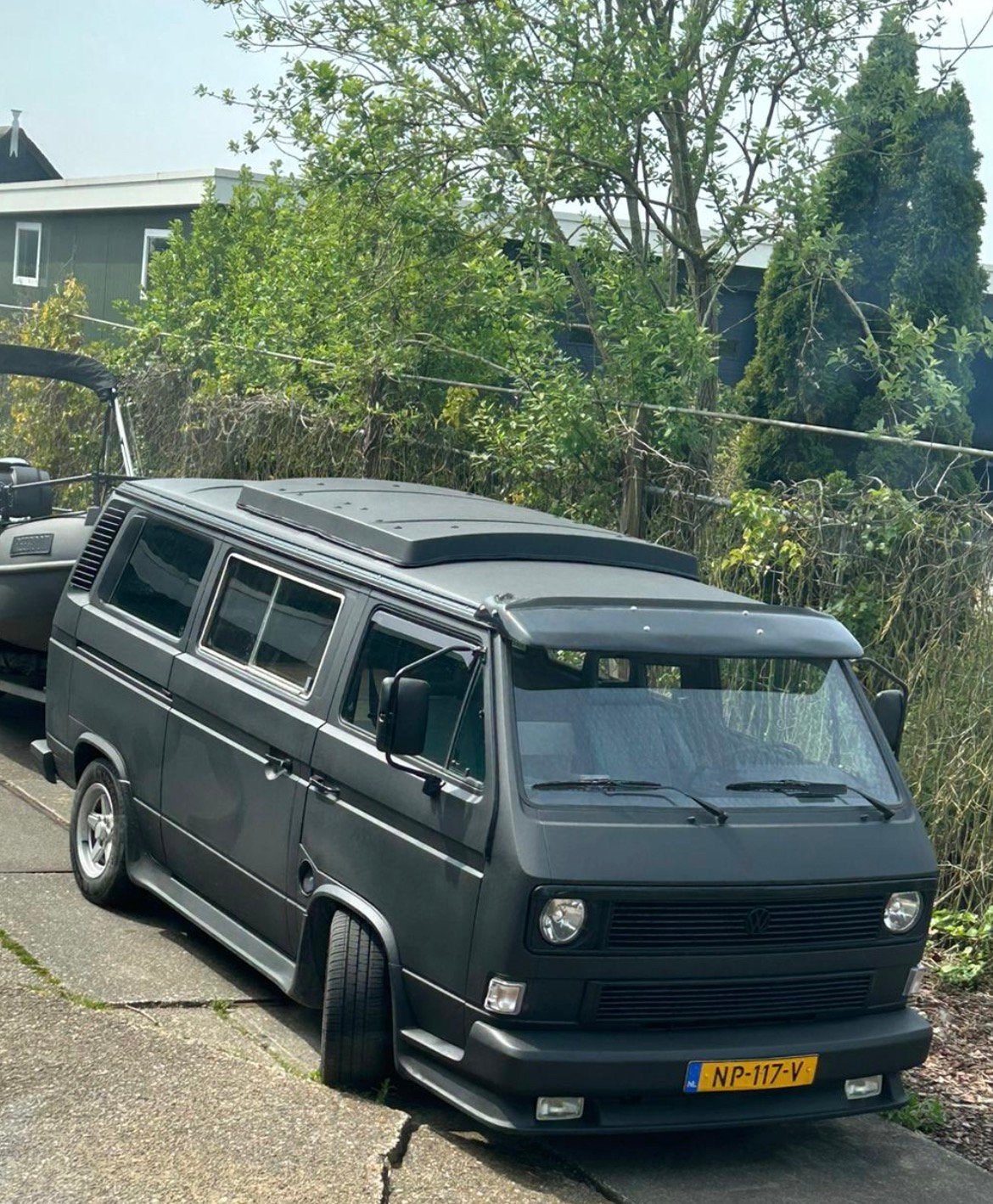 Vw t3 oldtimer  2.0 8v gti motor, Zwart, Handgeschakeld, 115 pk, Particulier