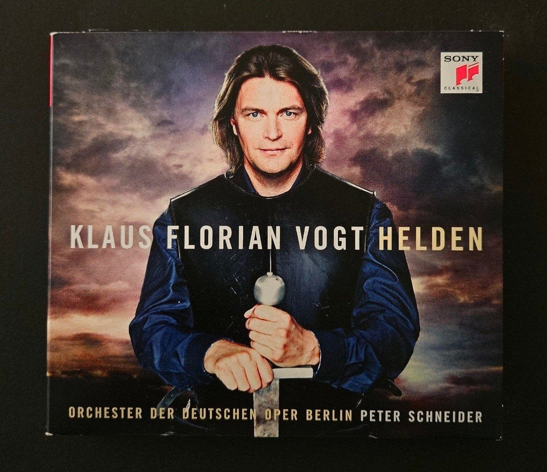 CD + DVD Klaus Florian Vogt – Helden (Deluxe Edition, Ophalen of Verzenden, Zo goed als nieuw