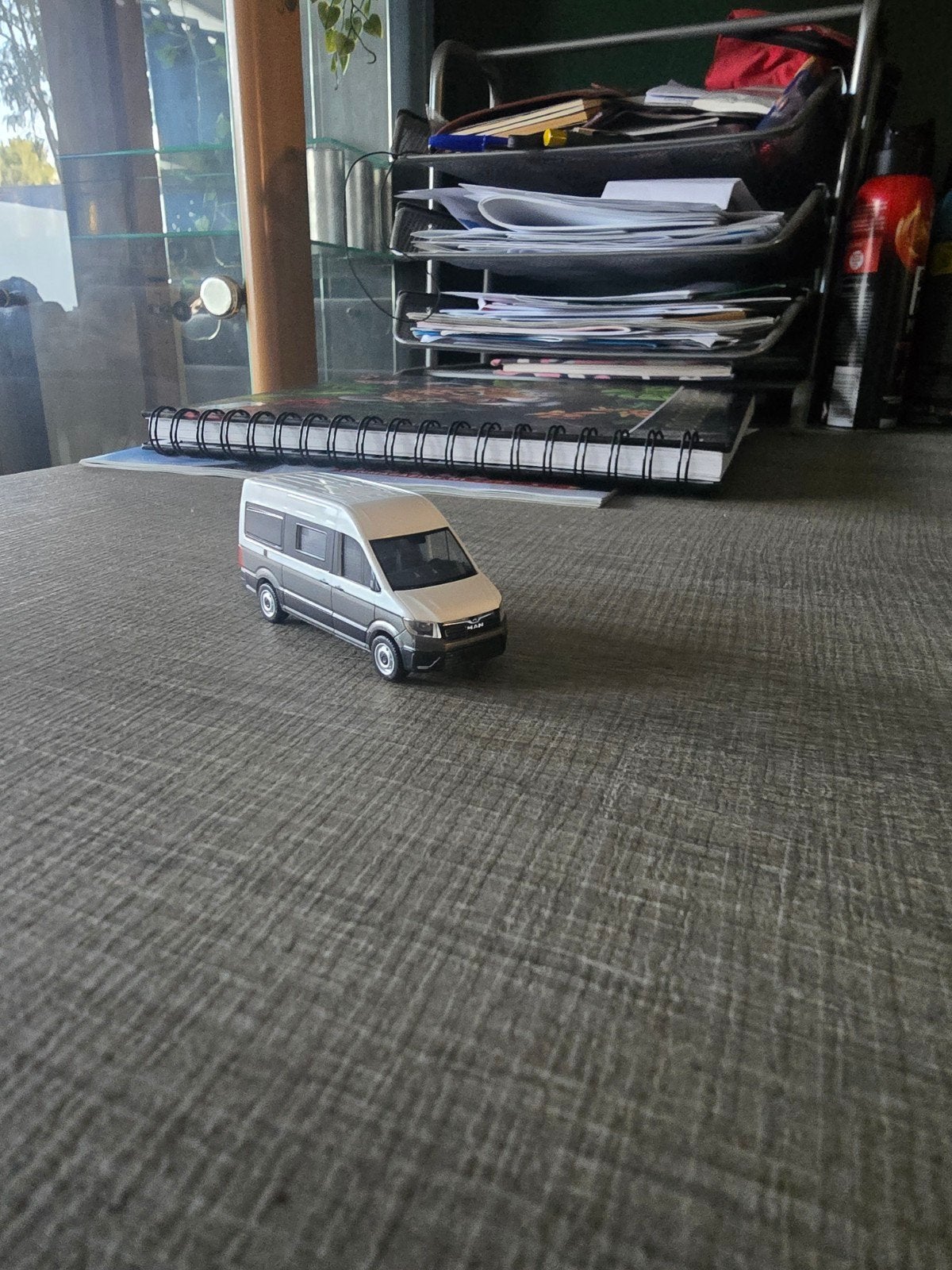 1610 man tge camper busje, Ophalen of Verzenden, Nieuw, Bus of Vrachtwagen, Herpa