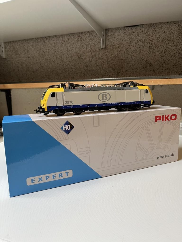 Piko 21763 BR 186 van de NMBS, MFX , AC digitaal full sound., Wisselstroom, Locomotief, Nieuw, Piko