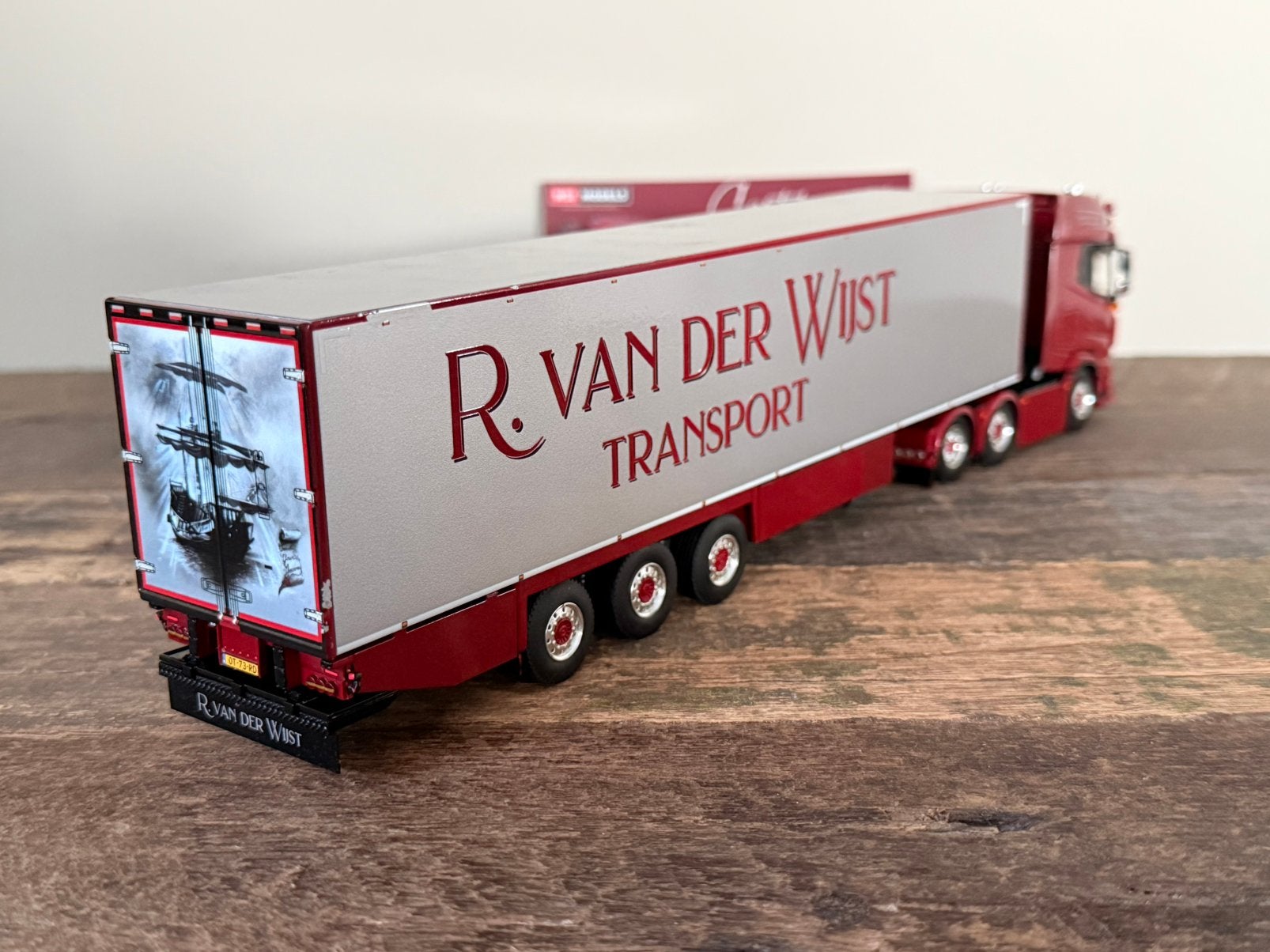 WSI - DAF XG+ Van der Wijst, Hobby en Vrije tijd, Verzenden, Zo goed als nieuw, Bus of Vrachtwagen, Wsi