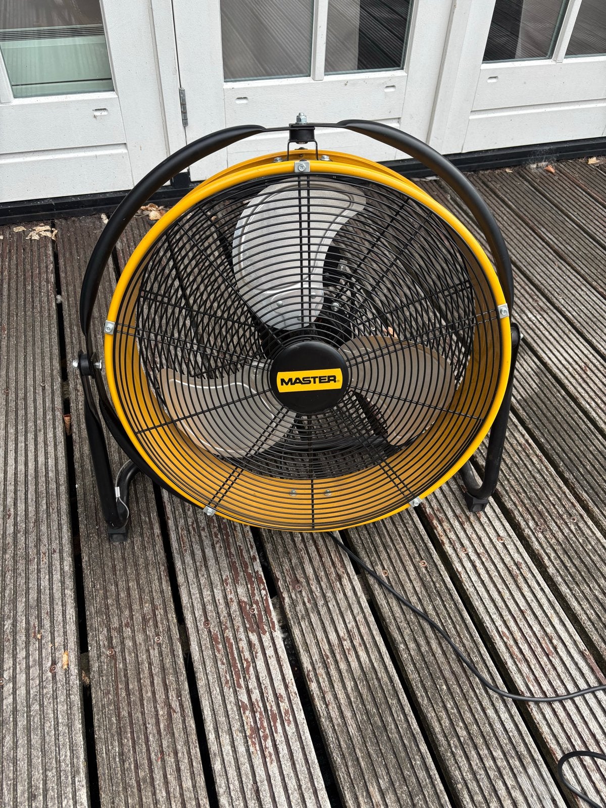 Master DF 20 P Vloerventilator - Krachtige Industriële Venti, Ophalen, Zo goed als nieuw, Vloerventilator
