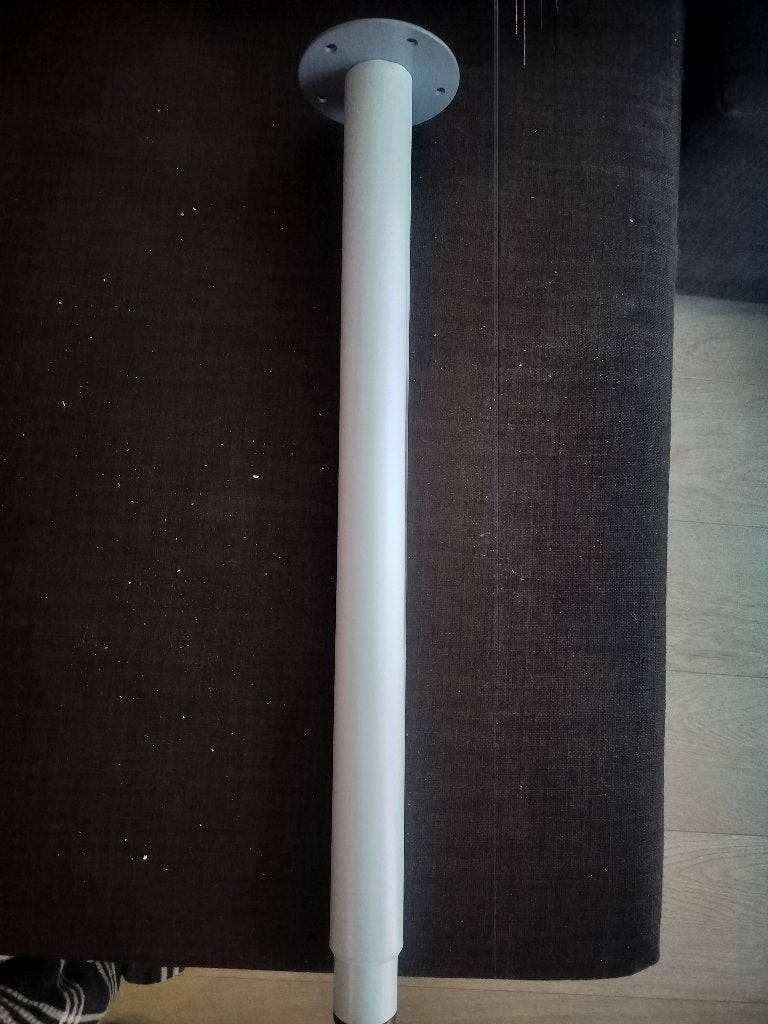 verstelbare tafelpoot OLOV, Ophalen, Tafelpoot, 50 tot 100 cm, Rond