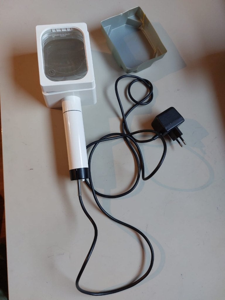 Eschenbach Halogen hand loeplamp met verlichting, Ophalen of Verzenden, Gebruikt, Loeplamp