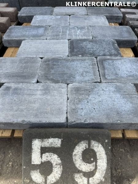 355m2 antraciet betonstenen 20x30x6cm B-KEUS terrasstenen tr, Tuin en Terras, TuinVisie, Enter@tuinvisie.nl, Overige typen, Nieuw