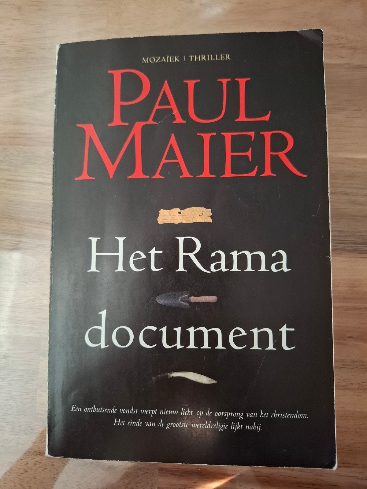 Het Rama-document - Paul Maier (Thriller), Ophalen of Verzenden, Gelezen, Paul Maier, Nederland