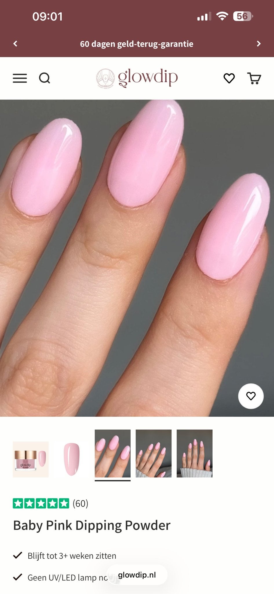 Glowdip Dipping Powder Set - Diverse Kleuren en Benodigdhede, Ophalen of Verzenden, Zo goed als nieuw, Overige typen