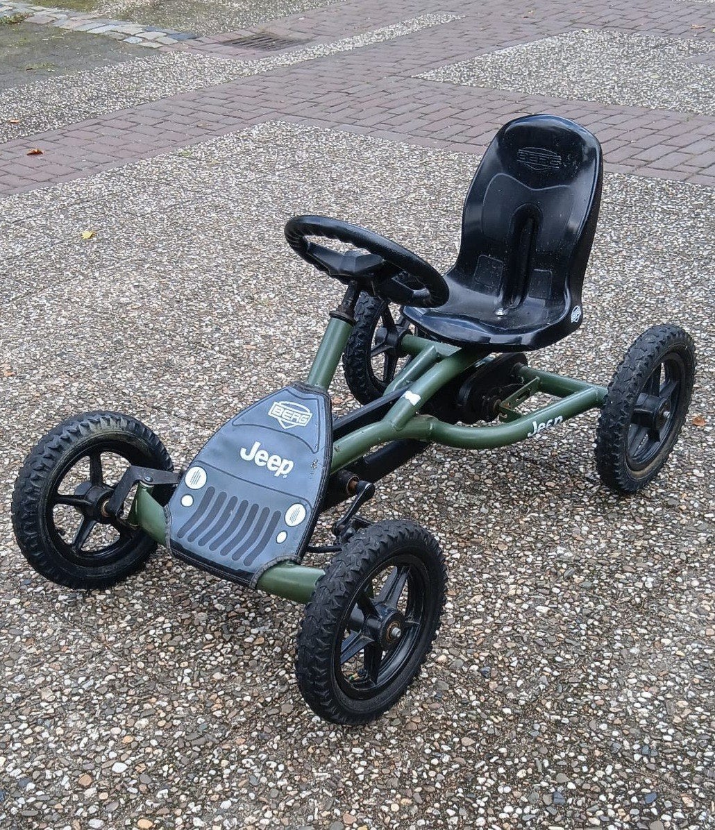 Berg buddy Jeep leeftijd 3 tm 8 jaar, Ophalen, Gebruikt, Berg, Vrijloopautomaat