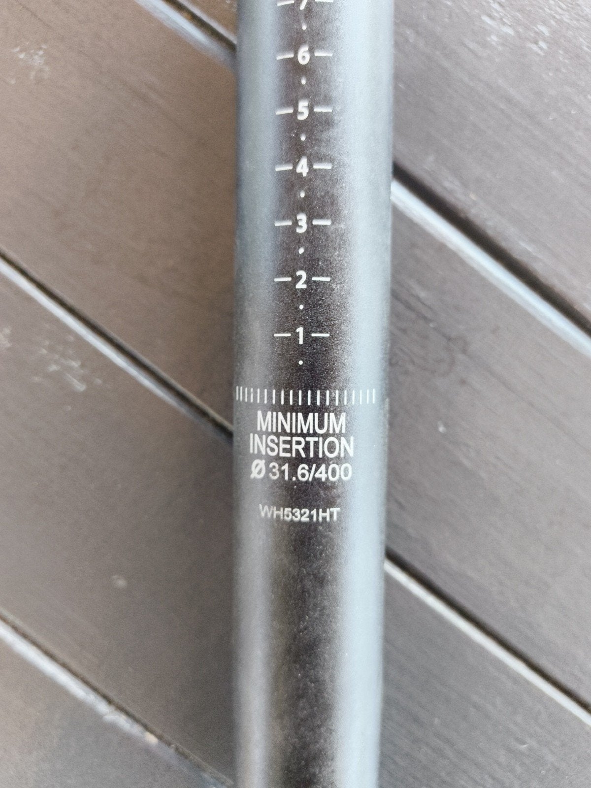 Ergotec 5 Zadelpen Ø 31.6/400 mm, Gebruikt, Ergotec, Stadsfiets, Overige typen