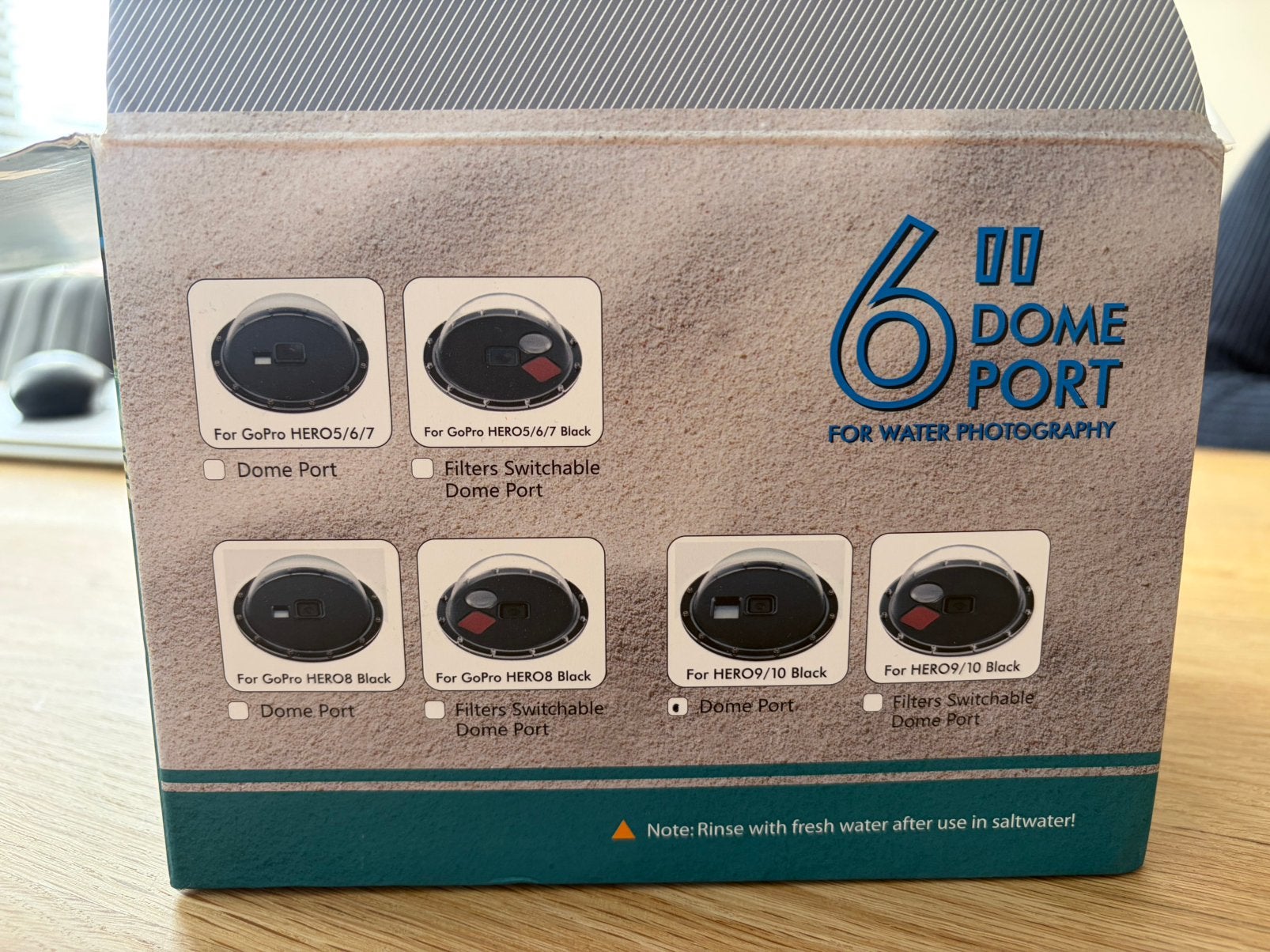 Foto 3 van Gopro dome port geschikt voor GoPro HEEO 9/10
