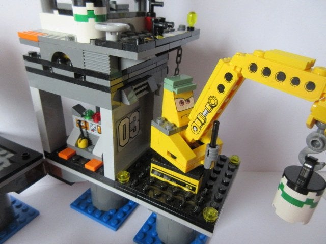 9486 Lego Cars, Boorplatformontsnapping, Disney., Lego, Ophalen of Verzenden, Zo goed als nieuw, Disney