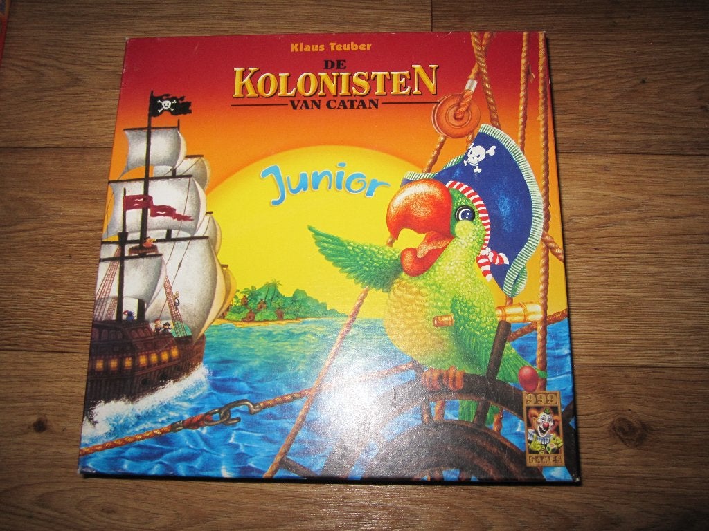 Kolonisten van Catan Junior bordspel., Drie of vier spelers, Ophalen of Verzenden, Zo goed als nieuw