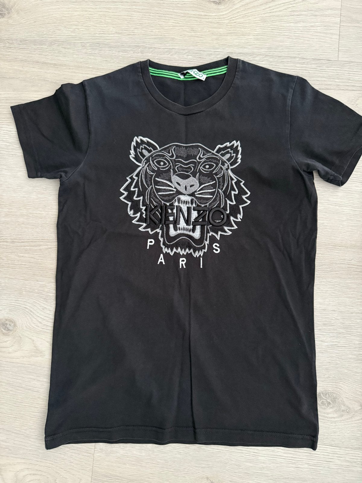 Kenzo T-shirt met Tijgerprint - Zwart - Maat S, Kleding | Heren, Verzenden, Gedragen, Maat 46 (S) of kleiner, Zwart