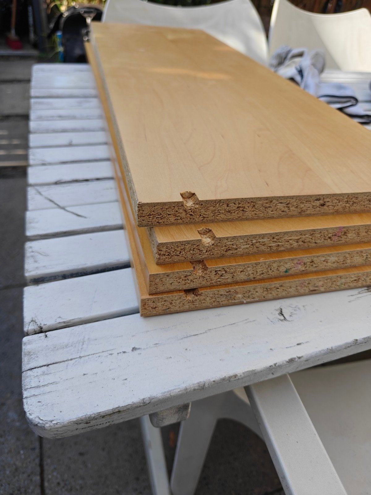Gratis Houten Ikea Billy Boekenkast met 4 Verstelbare Planke, Ophalen, Met plank(en), Gebruikt, 200 cm of meer