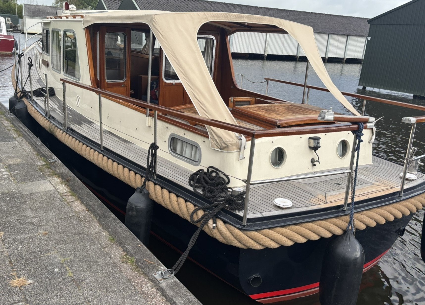 Valkvlet 11.90 OK/AK, Watersport en Boten, Overige merken, Binnenboordmotor, Diesel, 4 m