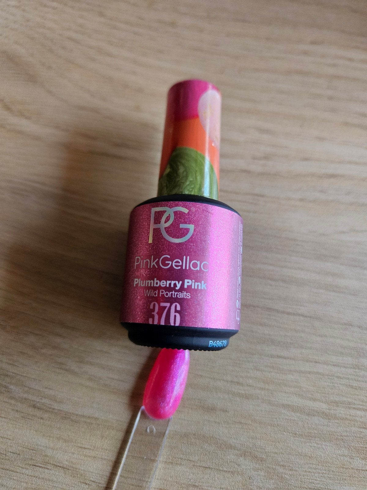 Pink Gellac Plumberry Pink #376, Ophalen of Verzenden, Zo goed als nieuw, Roze, Handen en Nagels