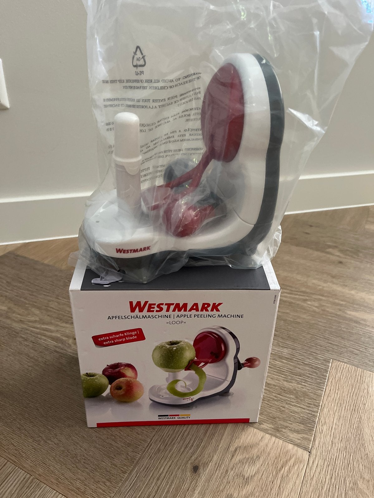 Westmark Appelschiller - Nieuw in doos, Overige typen, Kunststof, Nieuw, Ophalen of Verzenden