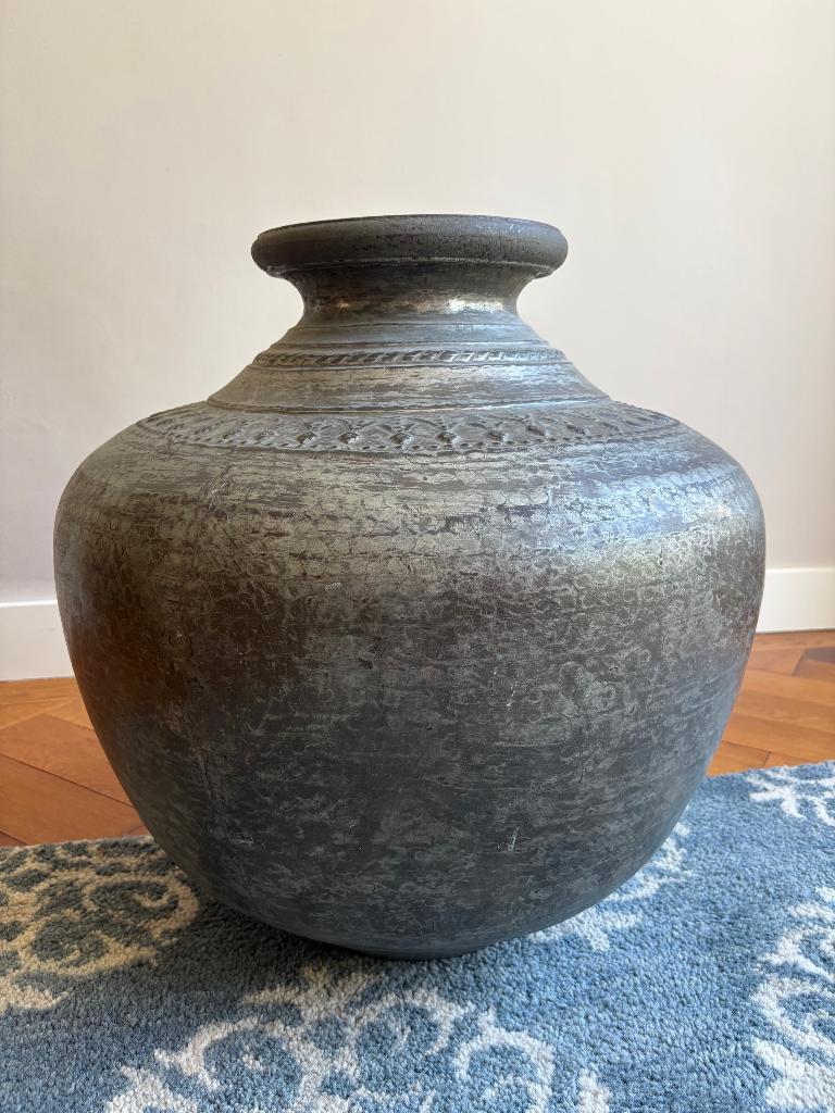 Indian vase, metal, Ophalen, Overige materialen, Gebruikt, Overige kleuren