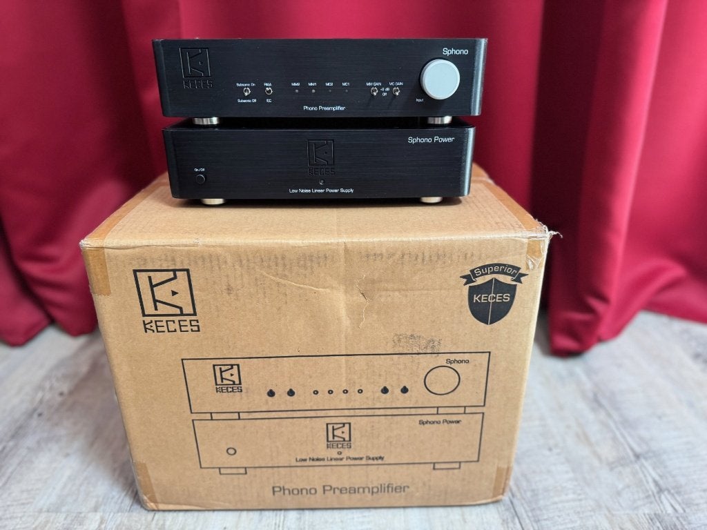 KECES Sphono MM/MC Phono Preamplifier (with Sphono PSU), Overige merken, Verzenden, Zo goed als nieuw, Minder dan 60 watt