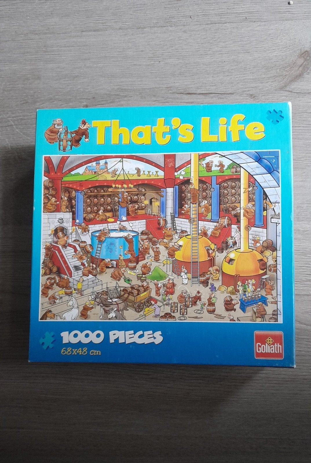 That's life puzzel., Ophalen of Verzenden, 500 t/m 1500 stukjes, Zo goed als nieuw