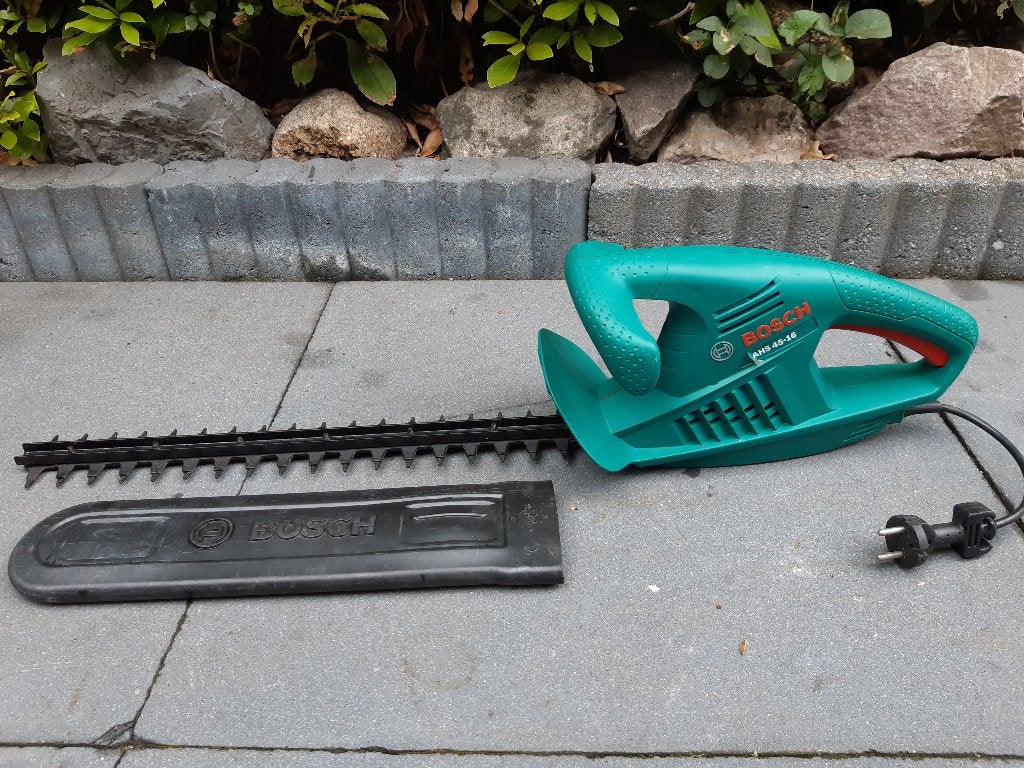 Bosch AHS 45-16 heggenschaar, Ophalen of Verzenden, Gebruikt, Elektrisch, Bosch
