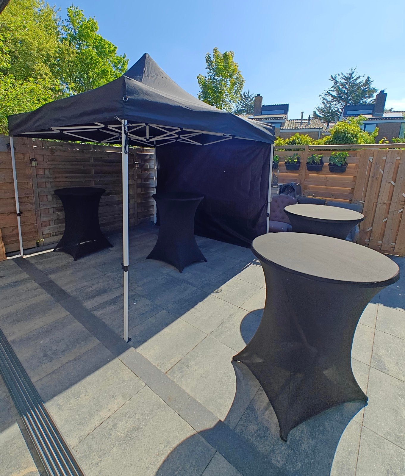 ‼️Partytent Huren! 3x3/3x4.5 & Sta tafels‼️, Ophalen, Opvouwbaar, Partytent, Minder dan 4 meter