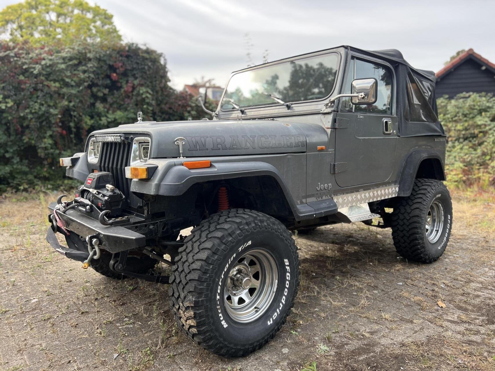 Jeep Wrangler 4.0i, Trekhaak, 700 kg, Origineel Nederlands, Handgeschakeld