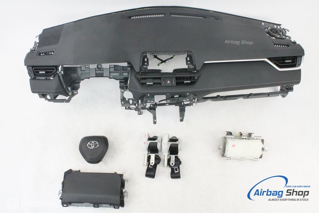 Airbag set – Dashboard met wit stiksel Toyota Rav4 (2019-…), Auto-onderdelen, Gebruikt, Ophalen of Verzenden