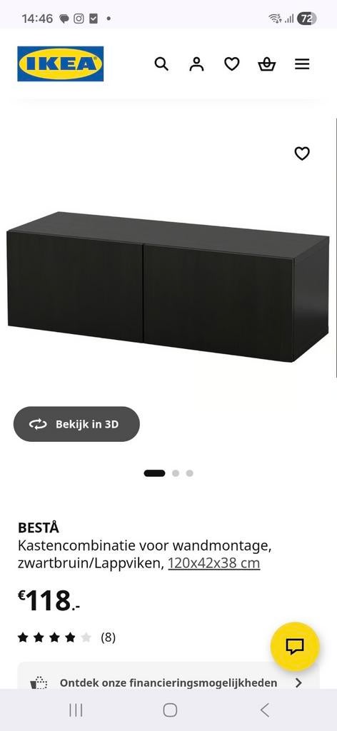 Besta Ikea, Huis en Inrichting, Ophalen, Zo goed als nieuw
