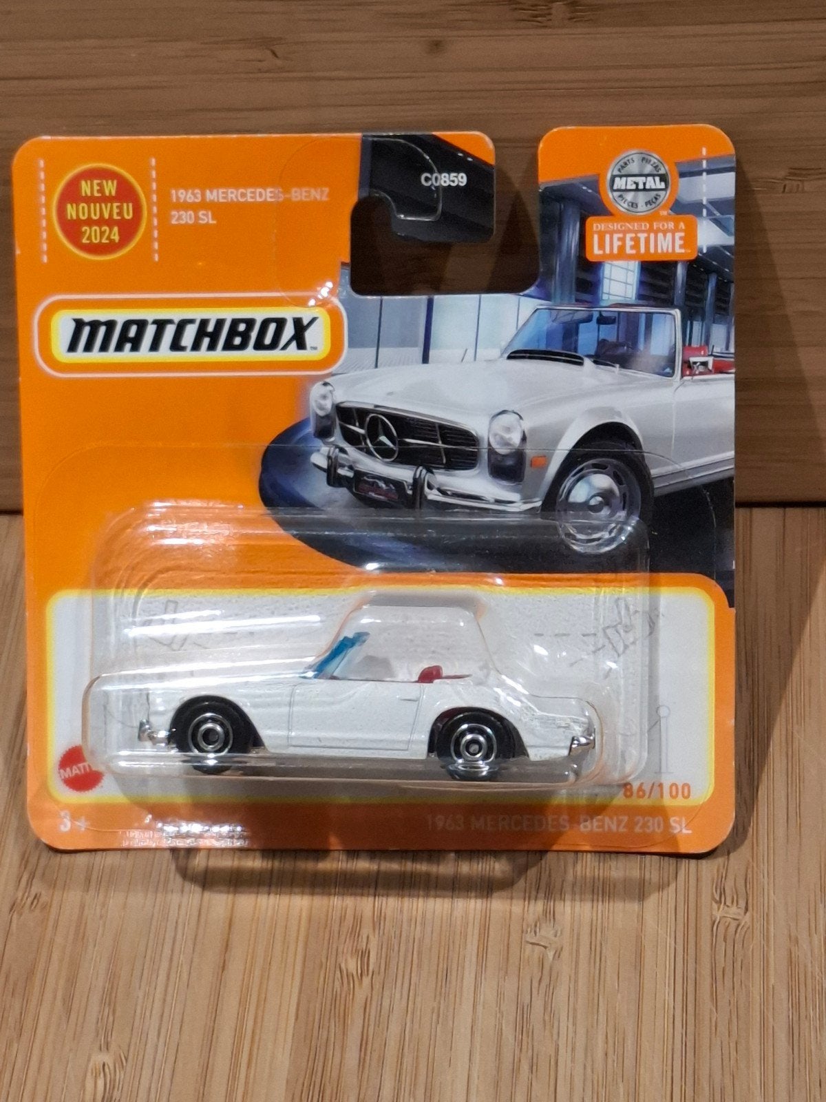 Matchbox Mercedes 230 SL 2023, Ophalen of Verzenden, Nieuw, Auto